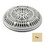 ZODIAC Zodiac 25548-009-000 Vinyl Pool Main Drain Ring 8 Inch Anti Vortex Lid Tan