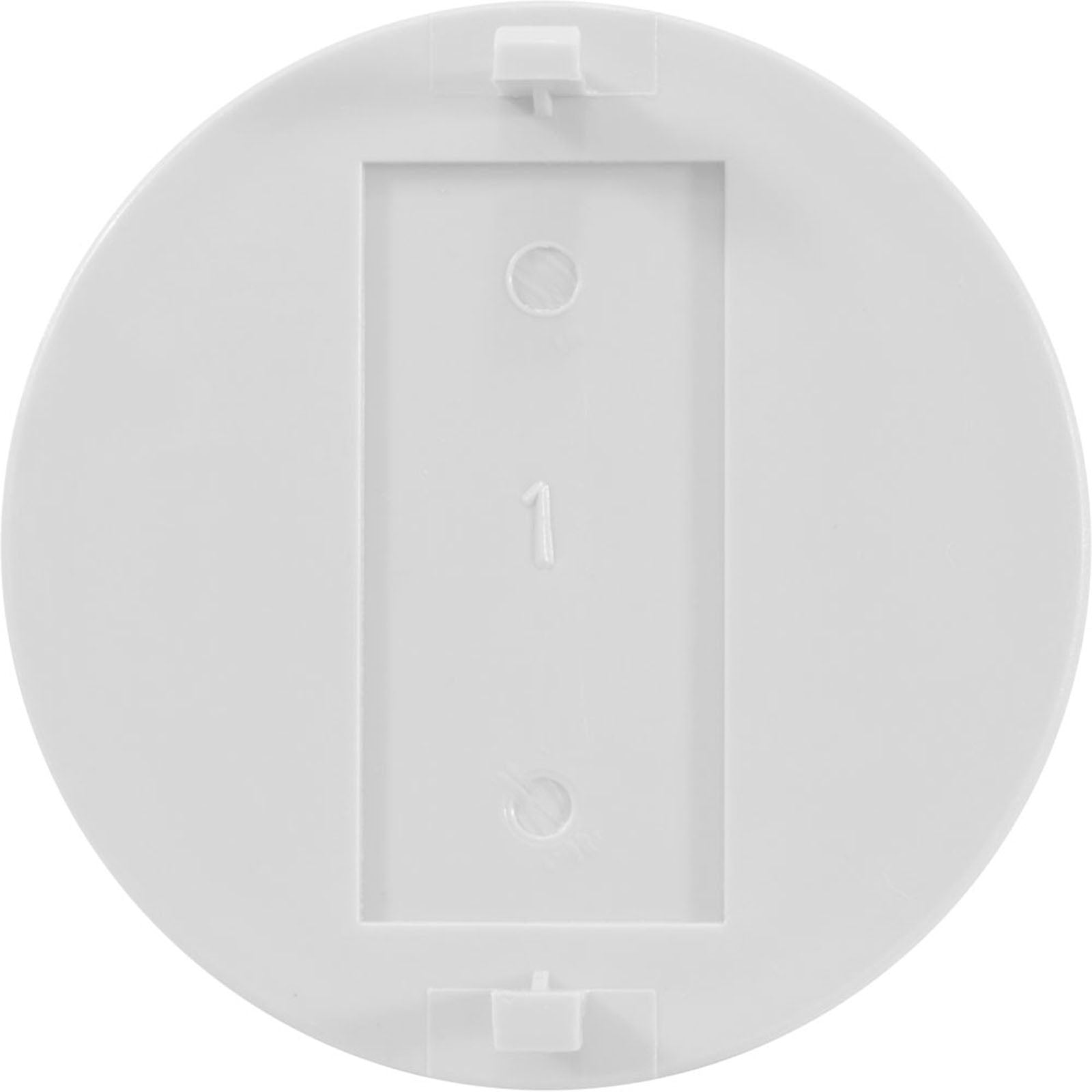 ZODIAC Zodiac 25544-020-010 Skimmer Lid Logo Insert Blank White Replacement MPN 389922