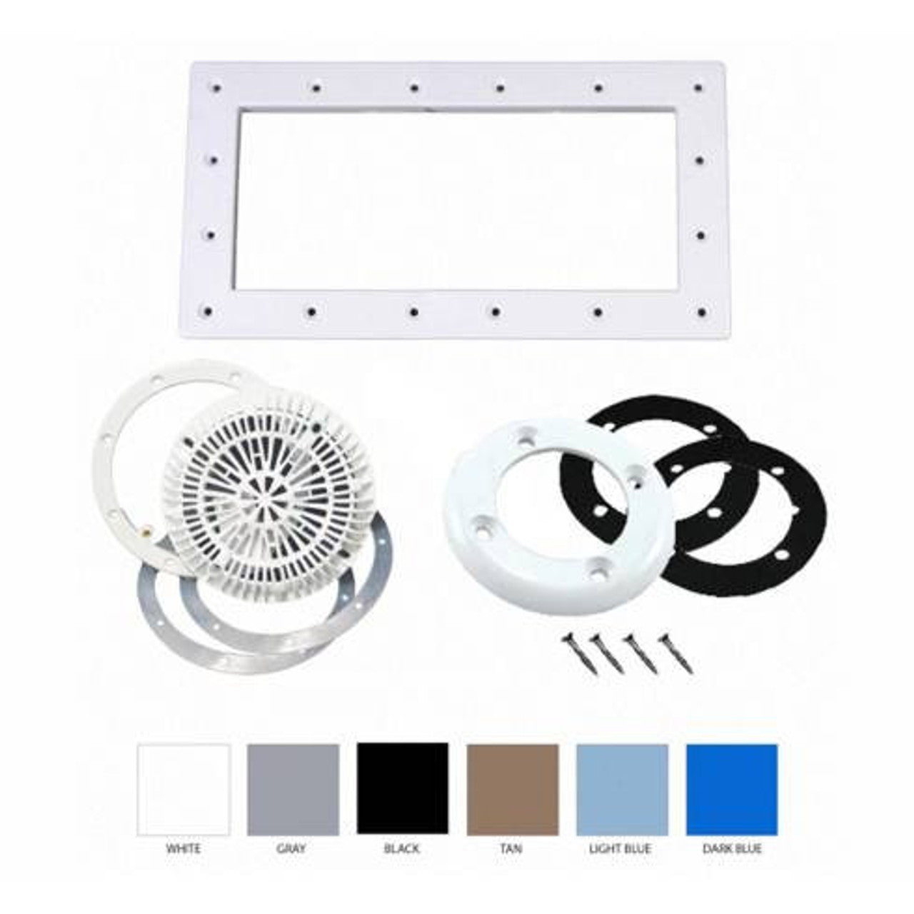 ZODIAC Zodiac 25541-209-200 Vinyl Liner Wide Mouth Skimmer Faceplate Kit