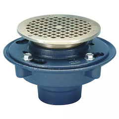 ZURN ZURN ZN-415-6B Floor Drain with Nickel Bronze Strainer