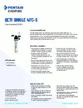 MANITOWOC MANITOWOC QC7I-SINGLE-4FC-S Water Filtration System
