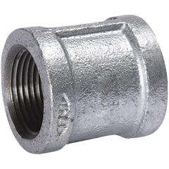 MALLEABLE MALLEABLE 521-320 Black Iron Reducing Coupling 3/8 x 1/8
