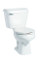 MANSFIELD MANSFIELD 130.160RH.WHT Mansfield Alto Two-Piece Round Toilet with Right Hand Lever