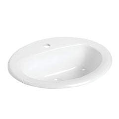 MANSFIELD Mansfield 237-4 Mansfild MS Oval Drop-In Lavatory Sink
