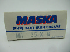 MASKA MASKA MA35 1/2 Maska MA35 1/2 Fixed Pitch Sheave Replacement MPN