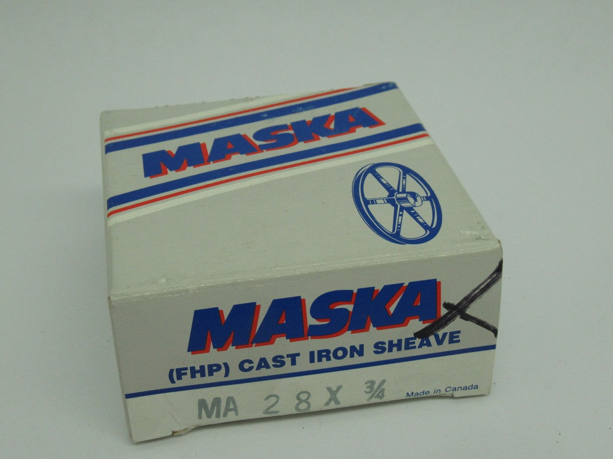 MASKA Maska MA28-7/8 Fixed Pitch Sheave