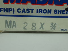 MASKA Maska MA28-7/8 Fixed Pitch Sheave