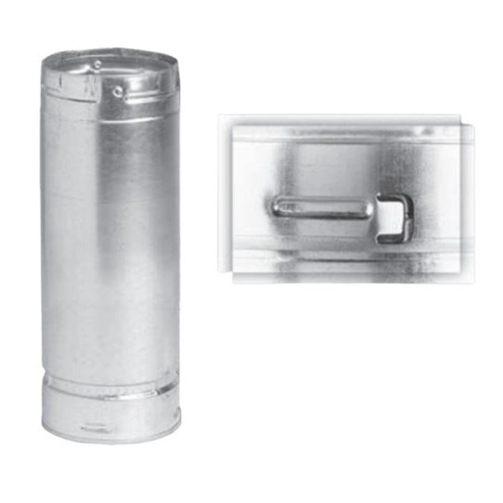 METAL-FAB METAL-FAB 14M24 Metal-Fab 14M24 B-Vent Pipe 14-Inch Diameter 24-Inch Length