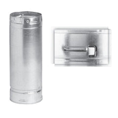METAL-FAB METAL-FAB 14M24 Metal-Fab 14M24 B-Vent Pipe 14-Inch Diameter 24-Inch Length