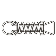 MERLIN INDUSTRIES Merlin Industries SSSS Short Stainless Steel Spring