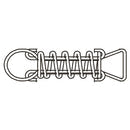 MERLIN INDUSTRIES Merlin Industries SSSS Short Stainless Steel Spring