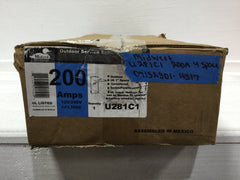 MIDWEST TOOL MIDWEST TOOL U281C1 Unmetered Service Entrance Equipment 200 AMP Surface Mount