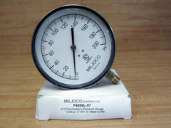 MILJOCO Miljoco P4598L07 4-1/2 Stainless Steel Lower Mount Pressure Gauge