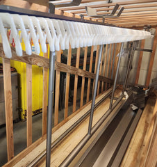 M&M MANUFACTURING M&M Manufacturing 209 Sheet Metal Duct Angle 45 Degree