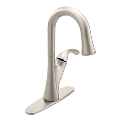 MOEN Moen 6124ORB Notch One-Handle Pulldown Bar Faucet Oil Rubbed Bronze