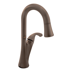 MOEN Moen 6124C Notch One-Handle High Arc Pulldown Bar Faucet