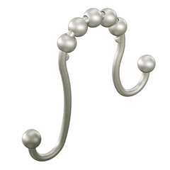 MOEN Moen SR2200BN Brushed Nickel Shower Curtain Rings - Set of 12