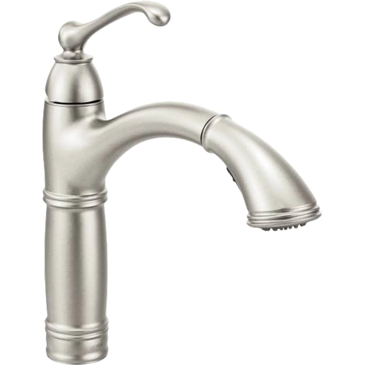 MOEN Moen S73709SRS Brookshire One-Handle Pull-Out Kitchen Faucet