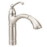 MOEN Moen S73709SRS Brookshire One-Handle Pull-Out Kitchen Faucet