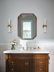 MOEN MOEN TV64433BN Jase Two-Handle High Arc Bathroom Faucet