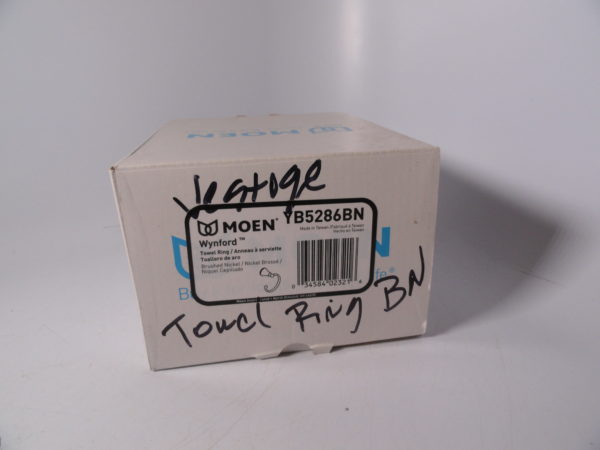 MOEN MOEN YB5686BN Vestige Towel Ring