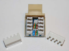 MORRIS PRODUCTS Morris Products CAT6-JACK-IV CAT6 RJ45 Unshielded Keystone Jack