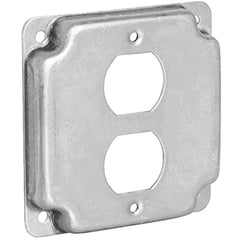 MULBERRY MULBERRY 11402U 4-Inch Square Raised Duplex Cover