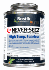 NEVER-SEEZ NEVER-SEEZ 30803831 High Temperature Stainless Anti-Seize Lubricant 8 oz