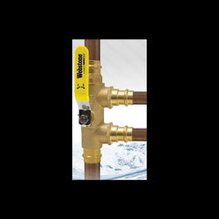 NIBCO NIBCO H-58654 Purge Tee Ball Valve