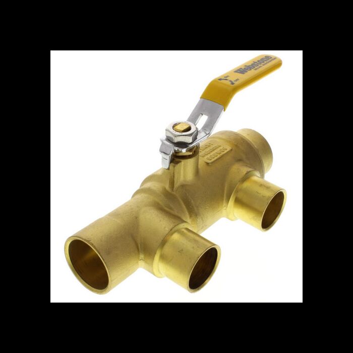 NIBCO NIBCO H-58654 Purge Tee Ball Valve
