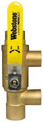 NIBCO NIBCO H-58654 Purge Tee Ball Valve