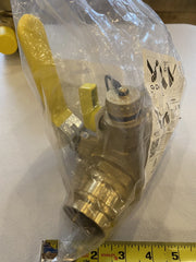 NIBCO NIBCO H-80616W Press x Press Full Port Ball Valve with Drain