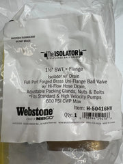 NIBCO NIBCO H-50416 Isolator Uni-Flange Ball Valve