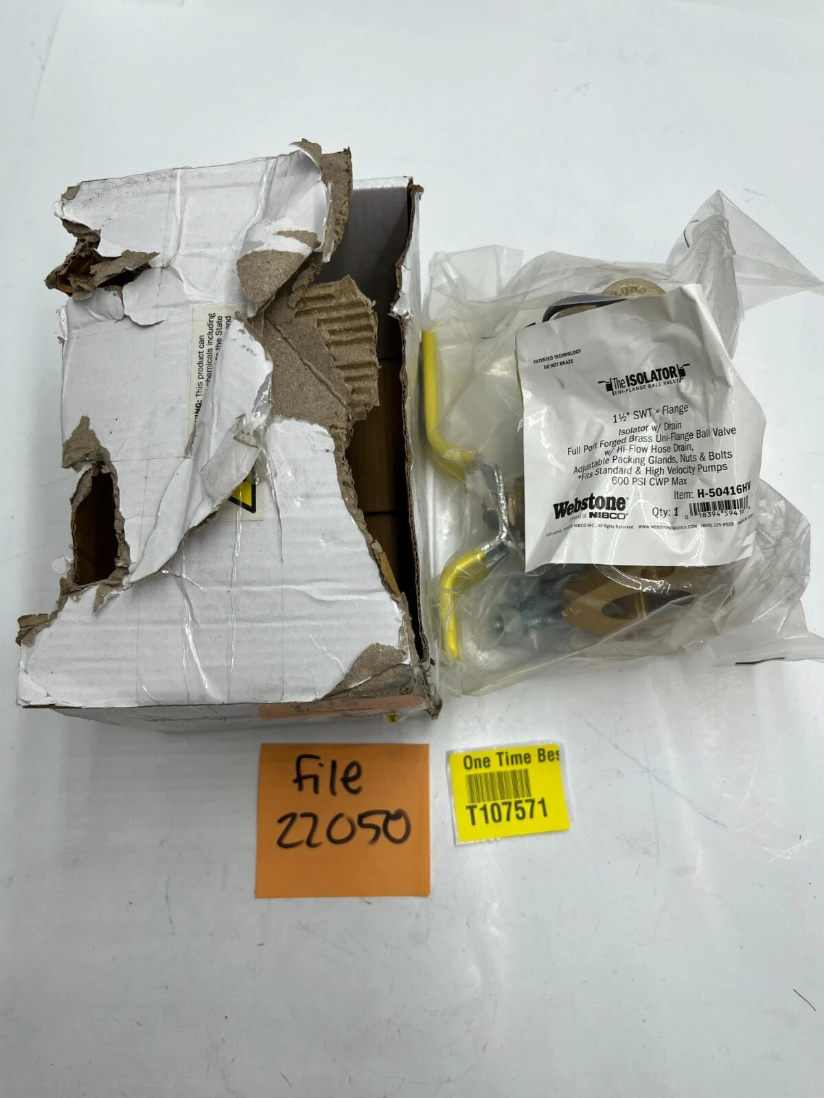NIBCO NIBCO H-50416 Isolator Uni-Flange Ball Valve