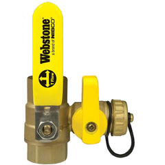NIBCO NIBCO H-80303W Pro-Pal Add-A-Drain Full Port DZR Brass Ball Valve