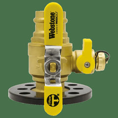 NIBCO NIBCO H-81417HV Ball Valve, 2 in, Press x Rotating Flange