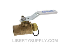 NIBCO NIBCO NLB958X8 Bronze Ball Valve 3/4 in Threaded with Hose Cap and Chain