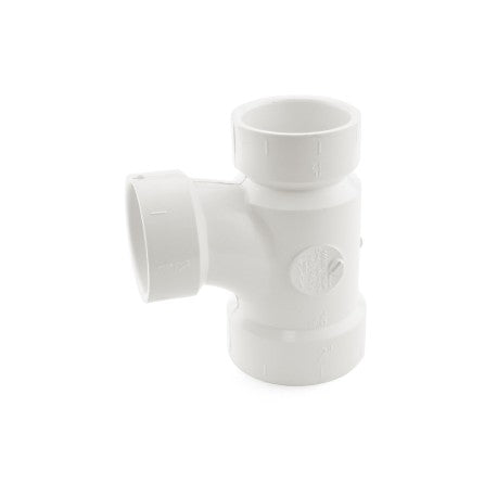 NIBCO NIBCO P401-241 2 x 1-1/2 x 1-1/2 PVC DWV Sanitary Tee