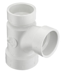 NIBCO NIBCO P401-241 2 x 1-1/2 x 1-1/2 PVC DWV Sanitary Tee