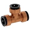NIBCO NIBCO P611-040 Push Tee 3/4 x 1/2 x 1/2 Inch Replacement MPN