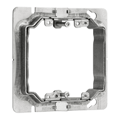 NVENT NVENT CADDY AMR1024DG41 Adjustable Mud Ring, 2 Gang, 5/8-1 1/4 Drywall