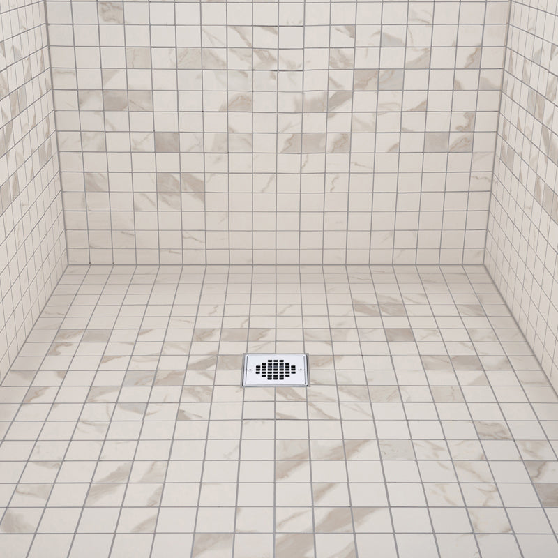 OATEY OATEY 038753422787 Oatey 130 Series ABS Square Shower Drain