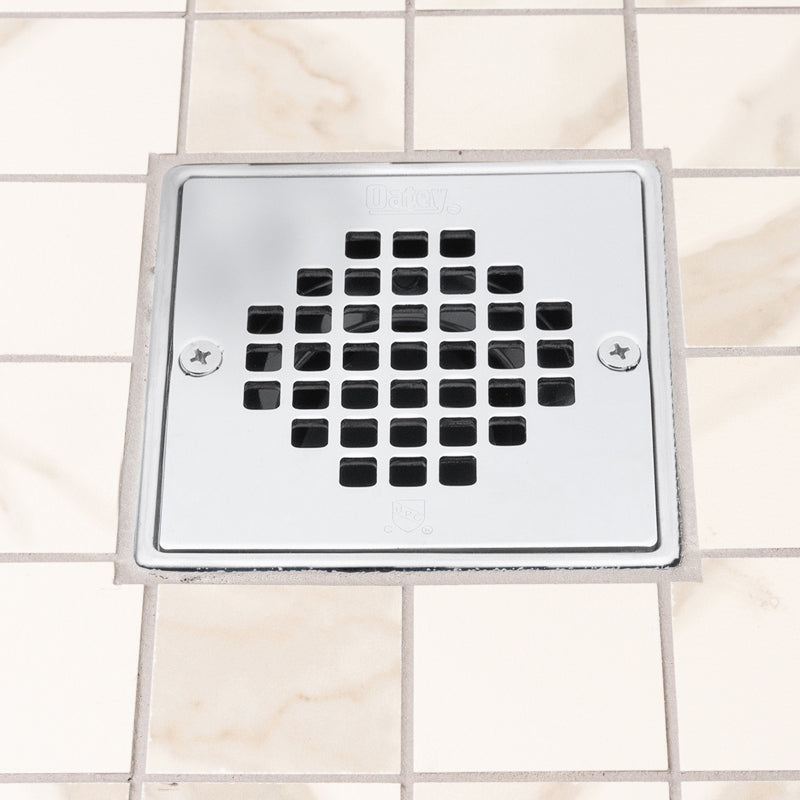 OATEY OATEY 038753422787 Oatey 130 Series ABS Square Shower Drain