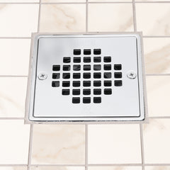 OATEY OATEY 038753422787 Oatey 130 Series ABS Square Shower Drain