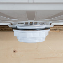 OATEY Oatey 42080 2-in. PVC No-Caulk Shower Drain with Strainer