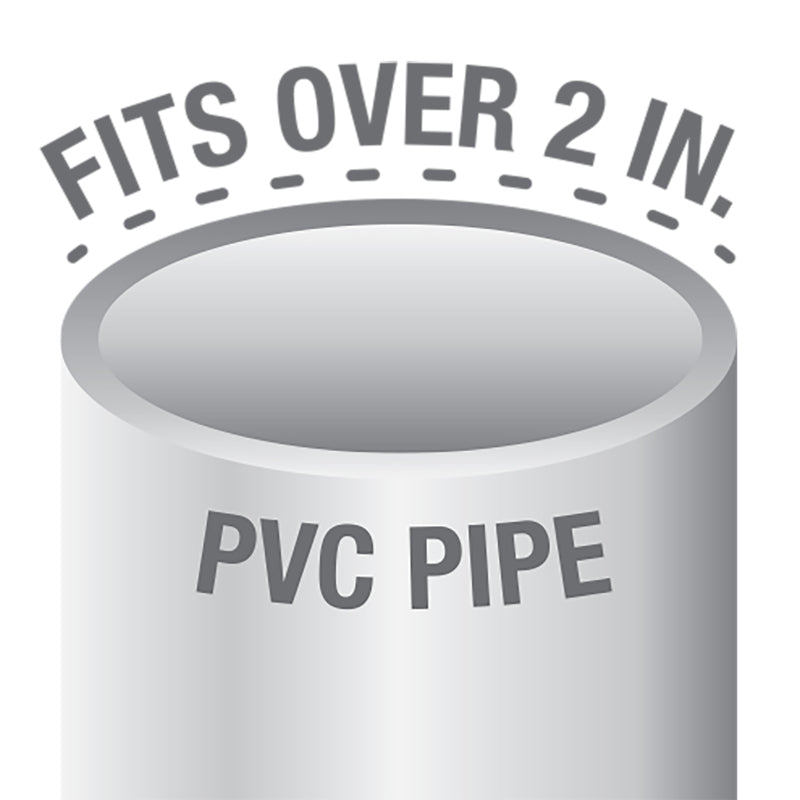 OATEY Oatey 42080 2-in. PVC No-Caulk Shower Drain with Strainer