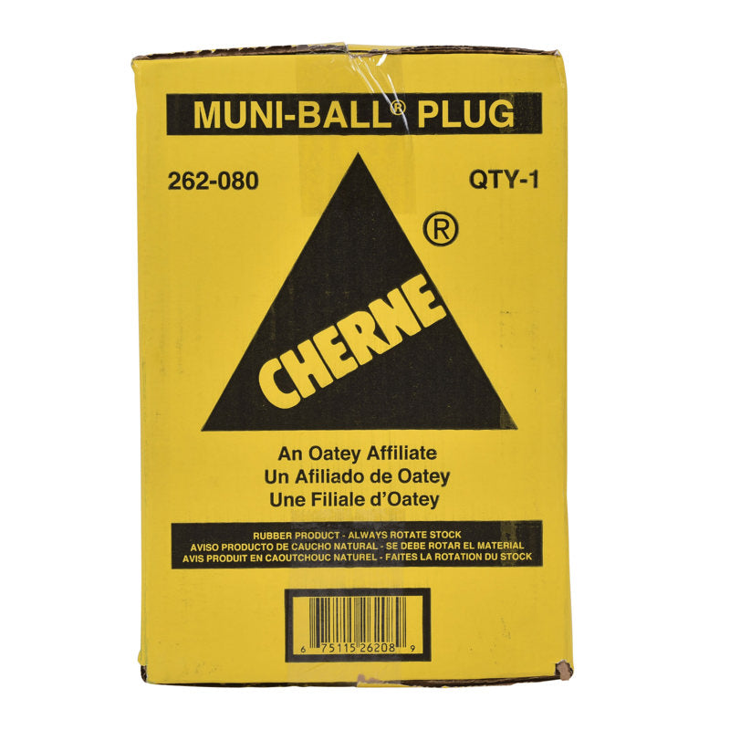 OATEY Oatey 262048 Oatey Cherne 4 In. Muni-Ball Plug With 3/4 In. Bypass