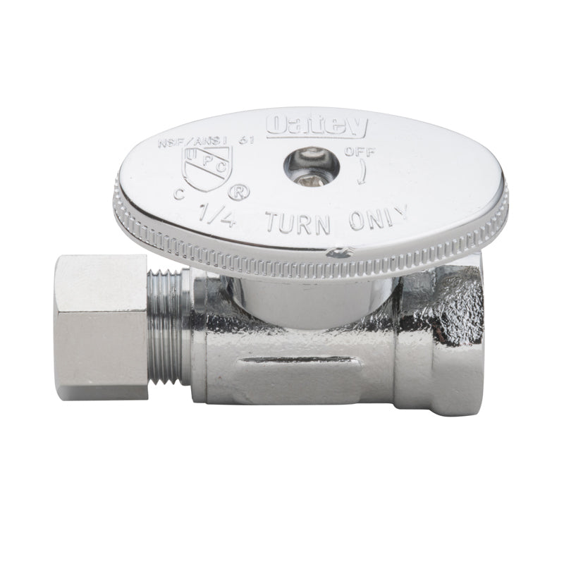 OATEY OATEY 4750PCLF 1/4-Turn Straight Water Stop Valve