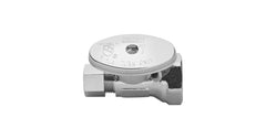 OATEY OATEY 4717PCLF 1/4-Turn Angle Water Stop Valve with 1/2 Nominal CPVC Inlet and 3/8 O.D. Outlet