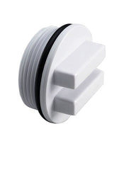 OCEAN BLUE WATER PRODUCTS Ocean Blue 175005 Plastic Threaded Winter Plug w/ O-Ring for 1-1/2 Fitting